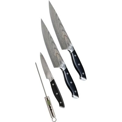 Trusted Butcher Messerset - Hochwertige Profi-Kochmesser aus Stahl Trusted Butcher Messerset - Hochwertige Profi-Kochmesser aus Stahl