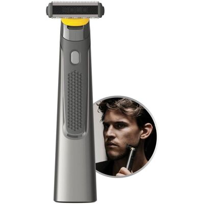 MediaShop MicroTouch Titanium Solo – Kabelloser Gesichts- & Körperrasierer mit Edelstahlklingen MediaShop MicroTouch Titanium Solo – Kabelloser Gesichts- & Körperrasierer mit Edelstahlklingen