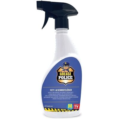 MediaShop Grease Police - Nettoyant avec chiffon microfibre - Détachant graisse blanc 500 ml - Publicité MediaShop Grease Police - Nettoyant avec chiffon microfibre - Détachant graisse blanc 500 ml - Publicité