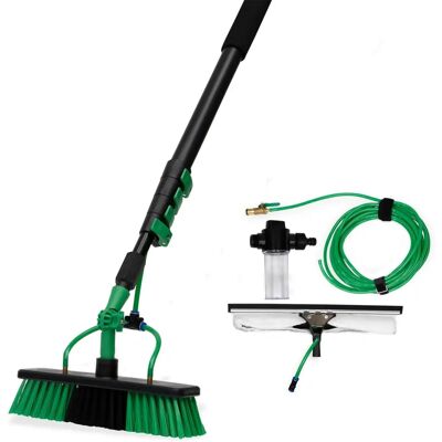 Hammersmith AquaClean Deluxe 4,6m - Wasseranschluss Besen - Grün Hammersmith AquaClean Deluxe 4,6m - Wasseranschluss Besen - Grün