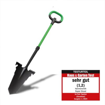 Hammersmith RayzerShovel - Wurzelspaten mit Wurzelsäge - Robust und Ergonomisch Hammersmith RayzerShovel - Wurzelspaten mit Wurzelsäge - Robust und Ergonomisch