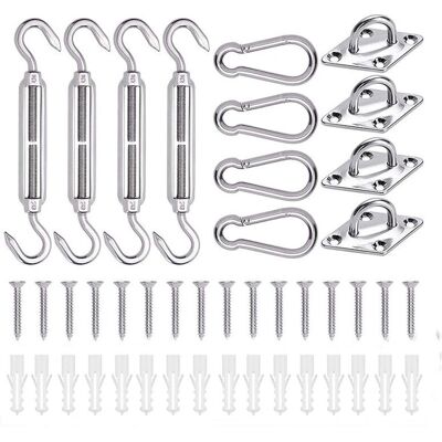 CYSLMUK - Kit - 304 Stainless Steel - Shade sail mounting kit CYSLMUK - Kit - 304 Stainless Steel - Shade sail mounting kit