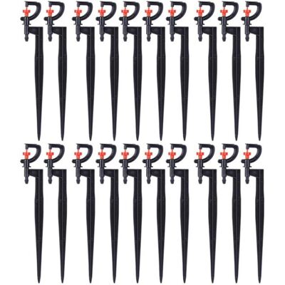 CYSLMUK 20-piece 360° rotating micro sprinkler CYSLMUK 20-piece 360° rotating micro sprinkler