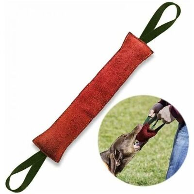 CYSLMUK Budino indistruttibile 40 cm - 2 handles - leather - Dog chew toy CYSLMUK Budino indistruttibile 40 cm - 2 handles - leather - Dog chew toy