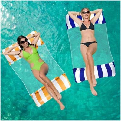 CYSLMUK - 2-piece 4-in-1 - 120x70 cm - Inflatable pool hammock CYSLMUK - 2-piece 4-in-1 - 120x70 cm - Inflatable pool hammock