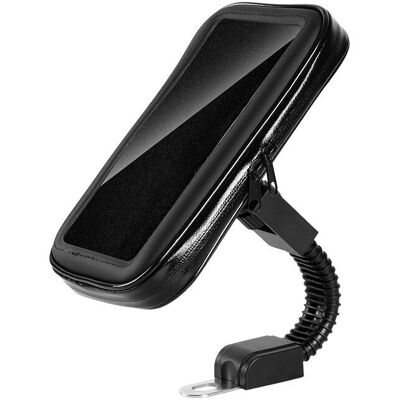 CYSLMUK - 360° Waterproof Motorcycle Phone Mount - Phone up to 6.7 in - Mirrors 0.35 in dia - 360° rotation - Phone Mount CYSLMUK - 360° Waterproof Motorcycle Phone Mount - Phone up to 6.7 in - Mirrors 0.35 in dia - 360° rotation - Phone Mount
