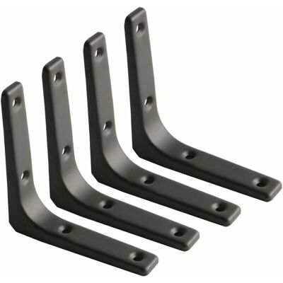 CYSLMUK - Staffa per mensola a muro - 100x100x20mm - 4 pcs - Shelf Bracket CYSLMUK - Staffa per mensola a muro - 100x100x20mm - 4 pcs - Shelf Bracket