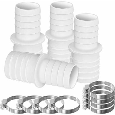 CYSLMUK - Pool Hose Adapters 32–38mm, 4 connectors CYSLMUK - Pool Hose Adapters 32–38mm, 4 connectors