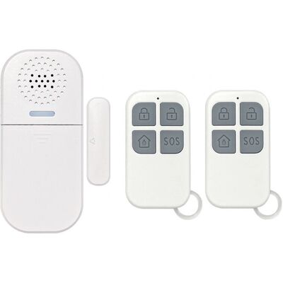 CYSLMUK - DoorWindowAlarm - 130 dB - 2 mandos - Alarma CYSLMUK - DoorWindowAlarm - 130 dB - 2 mandos - Alarma