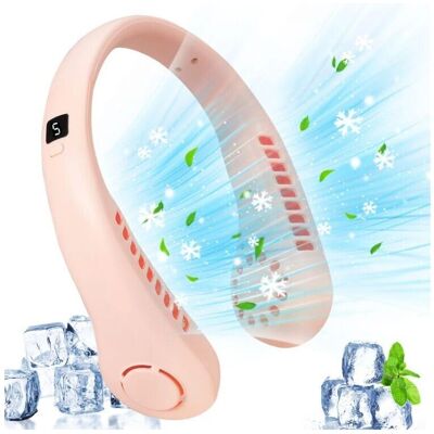 CYSLMUK - Neck Fan - 5 speeds - 3000mAh USB-C - Fan CYSLMUK - Neck Fan - 5 speeds - 3000mAh USB-C - Fan