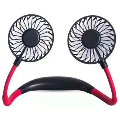 CYSLMUK - USB Neck Fan 2000mAh - 360° Rotation - Neck fan CYSLMUK - USB Neck Fan 2000mAh - 360° Rotation - Neck fan