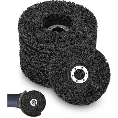CYSLMUK 5 Stück Schleifscheibe 125x22mm - Schleifscheibe für Winkelschleifer CYSLMUK 5 Stück Schleifscheibe 125x22mm - Schleifscheibe für Winkelschleifer