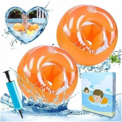 CYSLMUK - Baby Swim Arm Bands - Double Airbags - 3-14 yrs - Arm floats CYSLMUK - Baby Swim Arm Bands - Double Airbags - 3-14 yrs - Arm floats