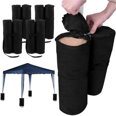 CYSLMUK - Ballast Bags - 60 kg max - 4x2 bags - Gazebo CYSLMUK - Ballast Bags - 60 kg max - 4x2 bags - Gazebo