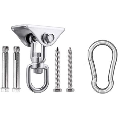 CYSLMUK - 450kg-SUS304-Swivel - Capacidad 450 kg - Acero inox SUS304 - Swivel hook CYSLMUK - 450kg-SUS304-Swivel - Capacidad 450 kg - Acero inox SUS304 - Swivel hook