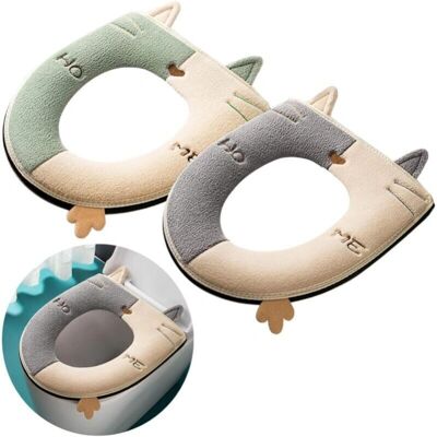 CYSLMUK - 2Pcs - Universal - Toilet Seat Cover CYSLMUK - 2Pcs - Universal - Toilet Seat Cover
