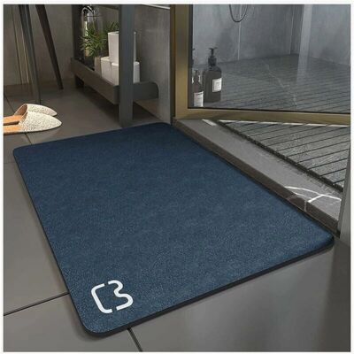 Cyslmuk - 60x90 - Diatomita - Antideslizante - Alfombra de baño Cyslmuk - 60x90 - Diatomita - Antideslizante - Alfombra de baño