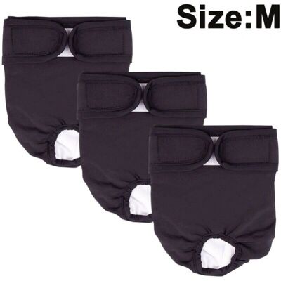 CYSLMUK - 3-Pack Dog Diapers - S/M/L - Pañales para perros CYSLMUK - 3-Pack Dog Diapers - S/M/L - Pañales para perros