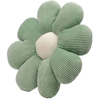 Cyslmuk - GF-CUSH-01 - Green floral - Plush fabric - Cushion Cyslmuk - GF-CUSH-01 - Green floral - Plush fabric - Cushion