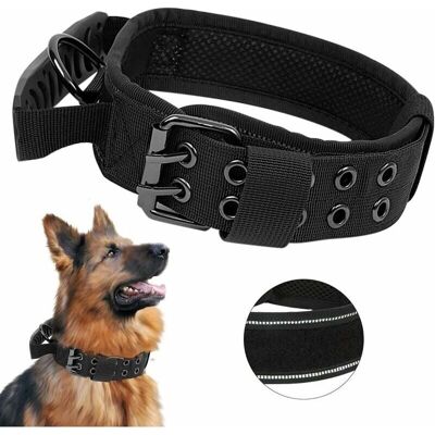 CYSLMUK - Tactical Collar - Negro - XL - Collar para perros CYSLMUK - Tactical Collar - Negro - XL - Collar para perros