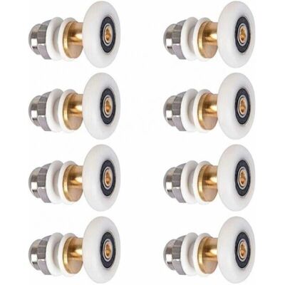 CYSLMUK - 8-piece roller set - 27mm diameter - 5.5mm wheel thickness - 32mm overall length CYSLMUK - 8-piece roller set - 27mm diameter - 5.5mm wheel thickness - 32mm overall length