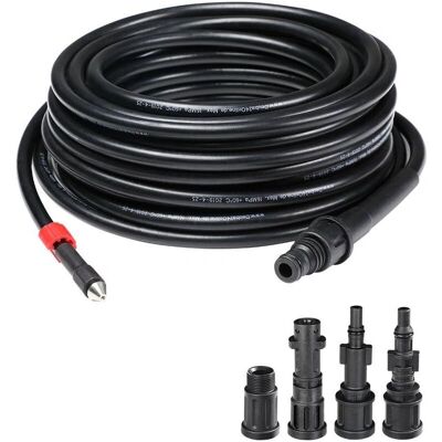 CYSLMUK - 5m - Negro - Flexible - Manguera para lavadora a presión CYSLMUK - 5m - Negro - Flexible - Manguera para lavadora a presión