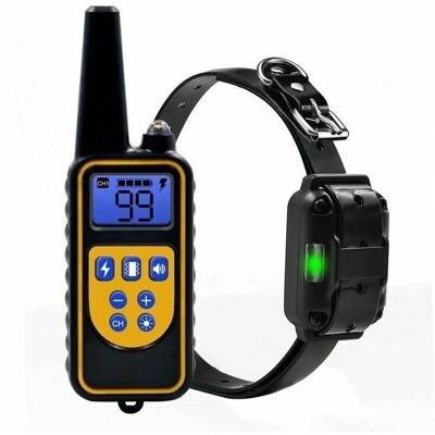 CYSLMUK - Anti-bark device - 1 controller - IP67 waterproof - Training collar CYSLMUK - Anti-bark device - 1 controller - IP67 waterproof - Training collar