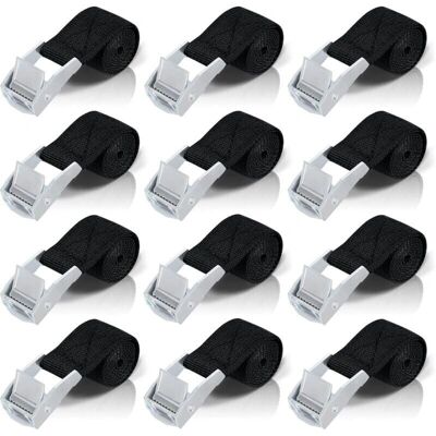 CYSLMUK - 1 m x 25 mm - 25 mm - 100 cm - Correas de trinquete CYSLMUK - 1 m x 25 mm - 25 mm - 100 cm - Correas de trinquete