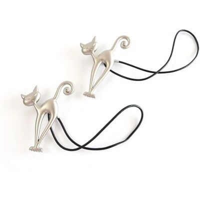CYSLMUK - 2PcsCat - Cat Motif - Magnetic Clips - Magnetic Curtain Clips CYSLMUK - 2PcsCat - Cat Motif - Magnetic Clips - Magnetic Curtain Clips