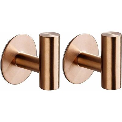 CYSLMUK - CYSLMUK Oro Rosa 2 - Rose Gold - Self-Adhesive Wall Hooks CYSLMUK - CYSLMUK Oro Rosa 2 - Rose Gold - Self-Adhesive Wall Hooks