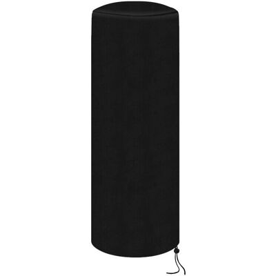 CYSLMUK - 50x50x120 - Black - Oxford Fabric - Heater Cover CYSLMUK - 50x50x120 - Black - Oxford Fabric - Heater Cover