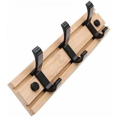 CYSLMUK - Wall-mounted Bamboo Coat Rack CYSLMUK - Wall-mounted Bamboo Coat Rack