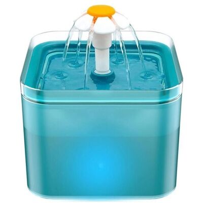 CYSLMUK - Fontana - 2L - LED luz - Pet Fountain CYSLMUK - Fontana - 2L - LED luz - Pet Fountain