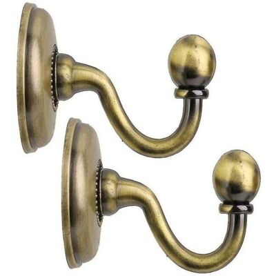 CYSLMUK - LeatherHook2pc - Bronze Vintage - Wall Hook CYSLMUK - LeatherHook2pc - Bronze Vintage - Wall Hook