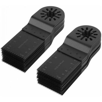 CYSLMUK - 34mm - Negro - 20pcs 94mm - Hojas oscilantes CYSLMUK - 34mm - Negro - 20pcs 94mm - Hojas oscilantes