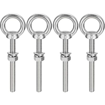 CYSLMUK - M8 - 100 mm - acero inoxidable 304 - Tornillo de ojo CYSLMUK - M8 - 100 mm - acero inoxidable 304 - Tornillo de ojo