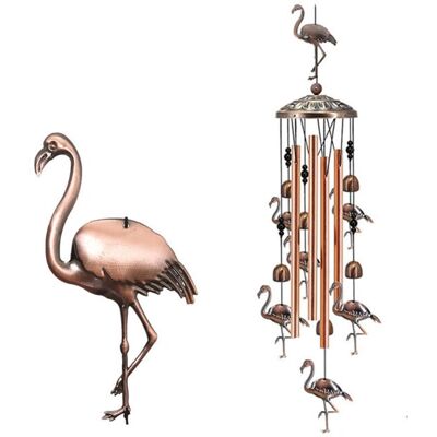 CYSLMUK Zen Japanese Outdoor Wind Chime - Pink - 91 cm - Metal tubes - Campanilla de viento CYSLMUK Zen Japanese Outdoor Wind Chime - Pink - 91 cm - Metal tubes - Campanilla de viento