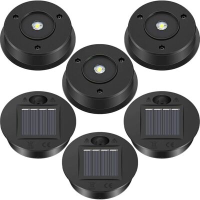 CYSLMUK - Cabezas de recambio - 6 piezas - Partes de luz solar CYSLMUK - Cabezas de recambio - 6 piezas - Partes de luz solar
