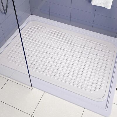 CYSLMUK 80x50 cm Alfombrilla de ducha antideslizante alfombra de baño CYSLMUK 80x50 cm Alfombrilla de ducha antideslizante alfombra de baño