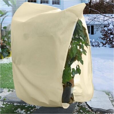 CYSLMUK - Rete protettiva invernale per piante 2,4x2 m - with drawstring - zipper - Winter plant protection net CYSLMUK - Rete protettiva invernale per piante 2,4x2 m - with drawstring - zipper - Winter plant protection net