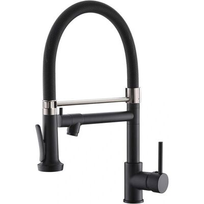 Cyslmuk - Pull-Down Kitchen Faucet - Negro mate - Grifo de cocina Cyslmuk - Pull-Down Kitchen Faucet - Negro mate - Grifo de cocina