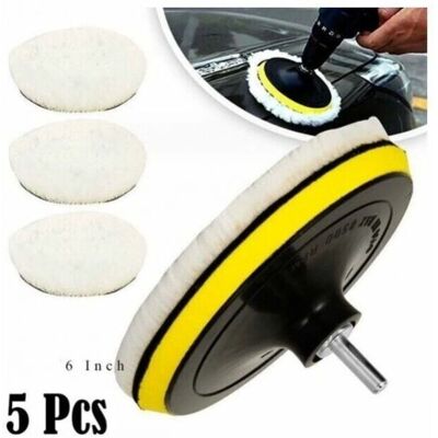CYSLMUK - Wool 150mm - M14 Adapter - Polishing pad kit CYSLMUK - Wool 150mm - M14 Adapter - Polishing pad kit