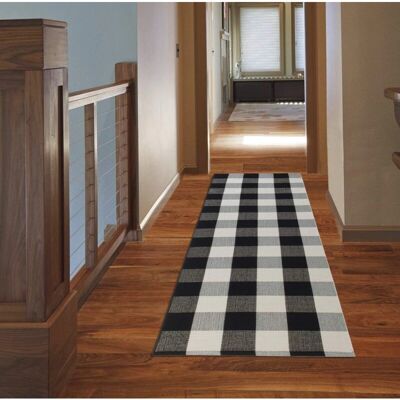 CYSLMUK - Buffalo - White-Black - 60x180cm - Rug CYSLMUK - Buffalo - White-Black - 60x180cm - Rug