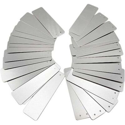 CYSLMUK - GardenTag - Aluminium - 2.5x8.2 cm - Garden Tags CYSLMUK - GardenTag - Aluminium - 2.5x8.2 cm - Garden Tags