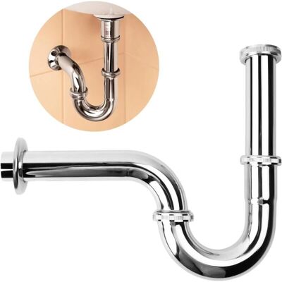 CYSLMUK - Universal - Brass - 1-1/4in connection - Siphon CYSLMUK - Universal - Brass - 1-1/4in connection - Siphon
