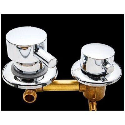 Cyslmuk - SHC-3W - 3-way outlet - Brass body - Shower cabin mixer Cyslmuk - SHC-3W - 3-way outlet - Brass body - Shower cabin mixer