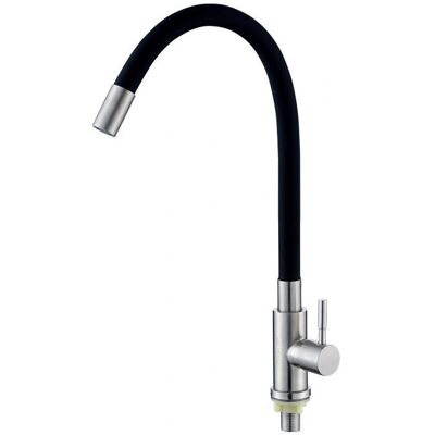 Cyslmuk - Black Tube 304 - Flexible - 360° Giro - Faucet Cyslmuk - Black Tube 304 - Flexible - 360° Giro - Faucet