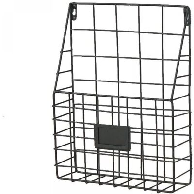 CYSLMUK 1 Wall Magazine Rack - Versatile Iron Holder for Magazines & Newspapers CYSLMUK 1 Wall Magazine Rack - Versatile Iron Holder for Magazines & Newspapers