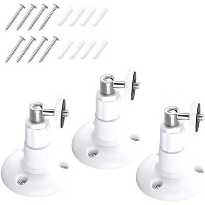 CYSLMUK - 360° Adjustable Wall Mount (3-pack) - Ring Stick Up Cam Pro compatible - Wall Mount CYSLMUK - 360° Adjustable Wall Mount (3-pack) - Ring Stick Up Cam Pro compatible - Wall Mount