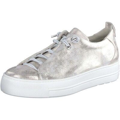 Paul Green Platform Trainers (5017) - beige/metallisch Paul Green Platform Trainers (5017) - beige/metallisch